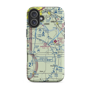 Cherokee Ranch Airport (OK25) VFR Sectional  Tough iPhone Case