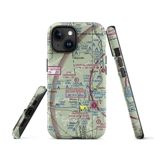 Cherokee Strip (1AR5) VFR Sectional  Tough iPhone Case