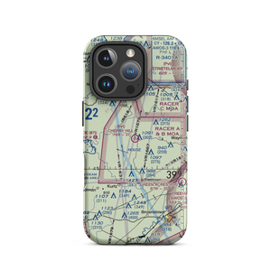 Cherry Hill Airport (40IN) VFR Sectional  Tough iPhone Case