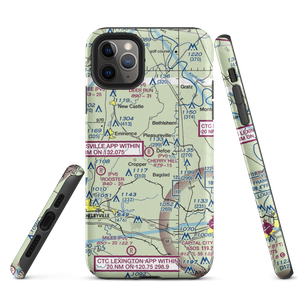 Cherry Hill Airport (8KT8) VFR Sectional  Tough iPhone Case