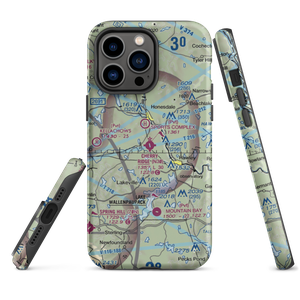 Cherry Ridge Airport (N30) VFR Sectional  Tough iPhone Case