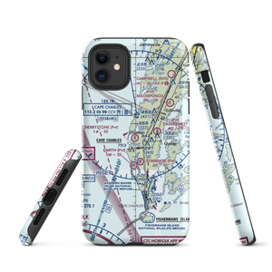 Cherrystone Airport (24VA) VFR Sectional  Tough iPhone Case