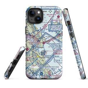 Chesapeake Ranch Airstrip (MD50) VFR Sectional  Tough iPhone Case