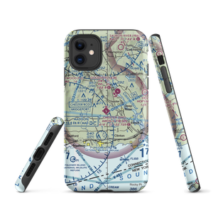 Chester Airport (SNC) VFR Sectional  Tough iPhone Case