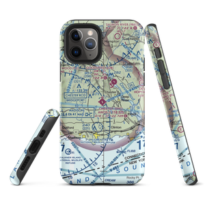 Chester Airport (SNC) VFR Sectional  Tough iPhone Case