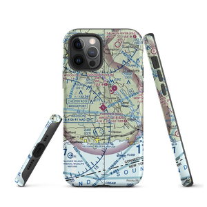 Chester Airport (SNC) VFR Sectional  Tough iPhone Case