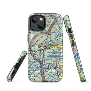 Chester County G O Carlson Airport (MQS) VFR Sectional  Tough iPhone Case