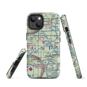 Chester Wyss Airport (LL75) VFR Sectional  Tough iPhone Case
