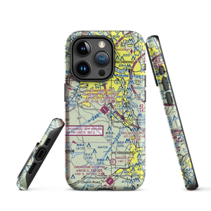 Chesterfield County Airport (FCI) VFR Sectional  Tough iPhone Case