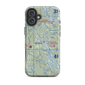 Chesuncook Lake House Seaplane Base (1ME) VFR Sectional  Tough iPhone Case