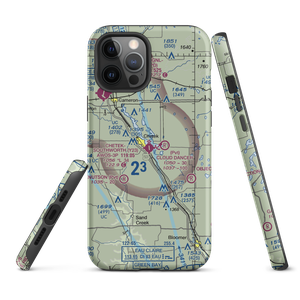 Chetek Municipal Southworth Airport (Y23) VFR Sectional  Tough iPhone Case