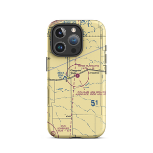 Cheyenne Wells Municipal Airport (5CO0) VFR Sectional  Tough iPhone Case