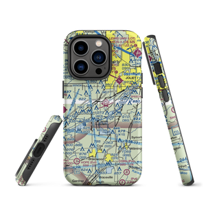 Chicago Glider Club Gliderport (IL59) VFR Sectional  Tough iPhone Case