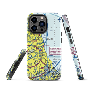 Chicago Meigs Airport (CGX) VFR Sectional  Tough iPhone Case