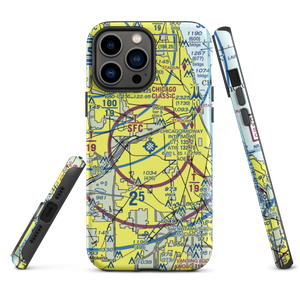 Chicago Midway International Airport (MDW) VFR Sectional  Tough iPhone Case