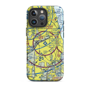 Chicago Midway International Airport (MDW) VFR Sectional  Tough iPhone Case