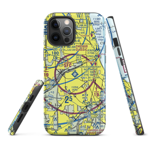 Chicago Midway International Airport (MDW) VFR Sectional  Tough iPhone Case