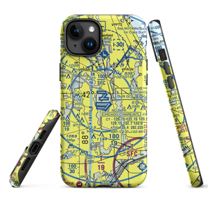 Chicago O'Hare International Airport (ORD) VFR Sectional  Tough iPhone Case