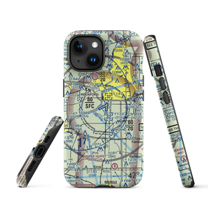 Chicago Rockford International Airport (RFD) VFR Sectional  Tough iPhone Case