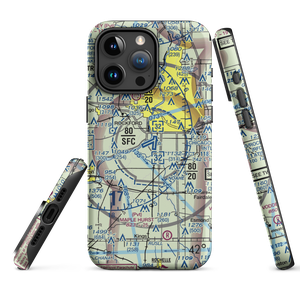 Chicago Rockford International Airport (RFD) VFR Sectional  Tough iPhone Case