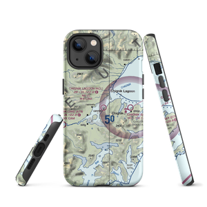 Chignik Lagoon Airport (KCL) VFR Sectional  Tough iPhone Case