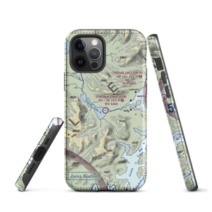 Chignik Lake Airport (A79) VFR Sectional  Tough iPhone Case