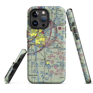 Childress Airstrip (MU12) VFR Sectional  Tough iPhone Case