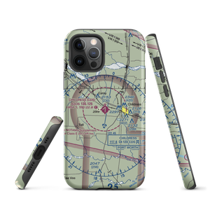 Childress Municipal Airport (CDS) VFR Sectional  Tough iPhone Case