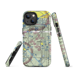 Chiles Airpark (69KS) VFR Sectional  Tough iPhone Case