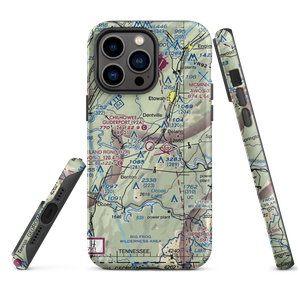 Chilhowee Gliderport (92A) VFR Sectional  Tough iPhone Case