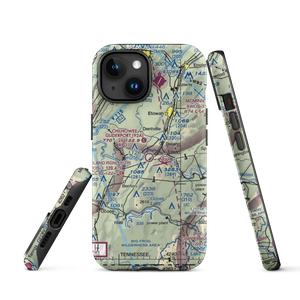 Chilhowee Gliderport (92A) VFR Sectional  Tough iPhone Case