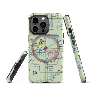 Chillicothe Municipal Airport (CHT) VFR Sectional  Tough iPhone Case