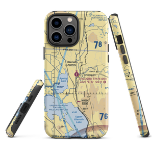 Chiloquin State Airport (2S7) VFR Sectional  Tough iPhone Case