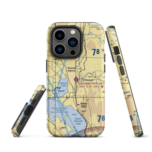 Chiloquin State Airport (2S7) VFR Sectional  Tough iPhone Case