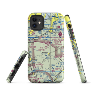 Chimera Aerodrome (9XA4) VFR Sectional  Tough iPhone Case