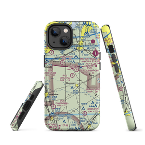 Chimera Aerodrome (9XA4) VFR Sectional  Tough iPhone Case