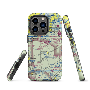 Chimera Aerodrome (9XA4) VFR Sectional  Tough iPhone Case