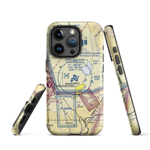 China Lake Naws (Armitage Field) Airport (NID) VFR Sectional  Tough iPhone Case