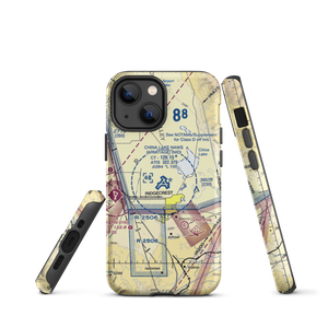 China Lake Naws (Armitage Field) Airport (NID) VFR Sectional  Tough iPhone Case