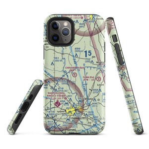 Chinaberry Ranch Airport (9GA8) VFR Sectional  Tough iPhone Case