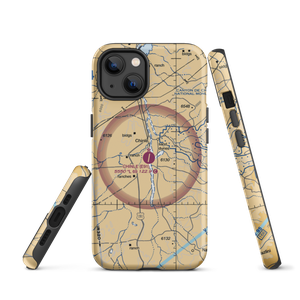 Chinle Municipal Airport (E91) VFR Sectional  Tough iPhone Case