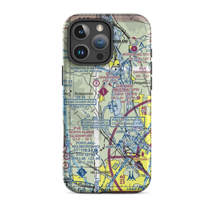 Chinook Ultralight Airpark (52OR) VFR Sectional  Tough iPhone Case