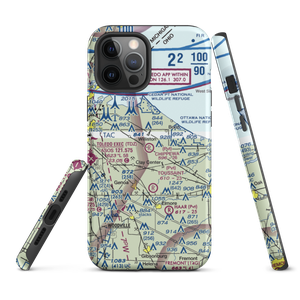 Chippewa Field (88OH) VFR Sectional  Tough iPhone Case