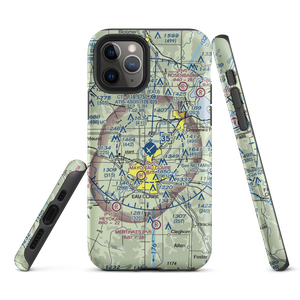 Chippewa Valley Regional Airport (EAU) VFR Sectional  Tough iPhone Case