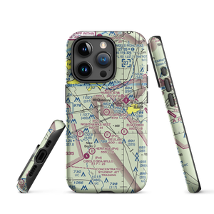 Chips Airport (TA85) VFR Sectional  Tough iPhone Case