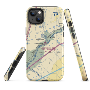 Chistochina Airport (CZO) VFR Sectional  Tough iPhone Case