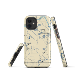 Chitwood Airstrip (26ND) VFR Sectional  Tough iPhone Case