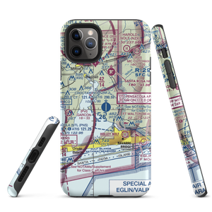 Choctaw Nolf Airport (NFJ) VFR Sectional  Tough iPhone Case