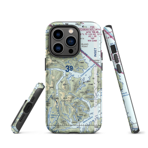 Chomley Seaplane Base (CIV) VFR Sectional  Tough iPhone Case