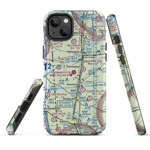 Chorman Airport (D74) VFR Sectional  Tough iPhone Case